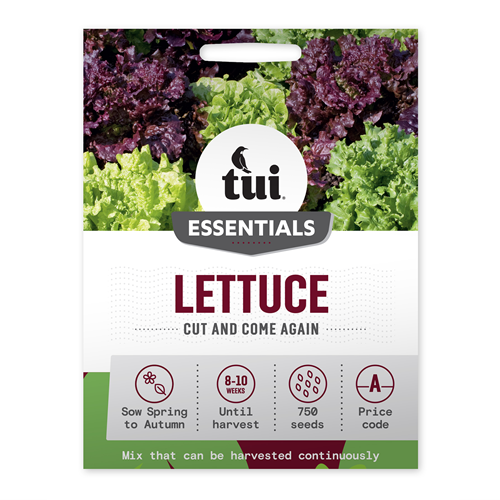 Tui Lettuce Seed - Cut & Come Again